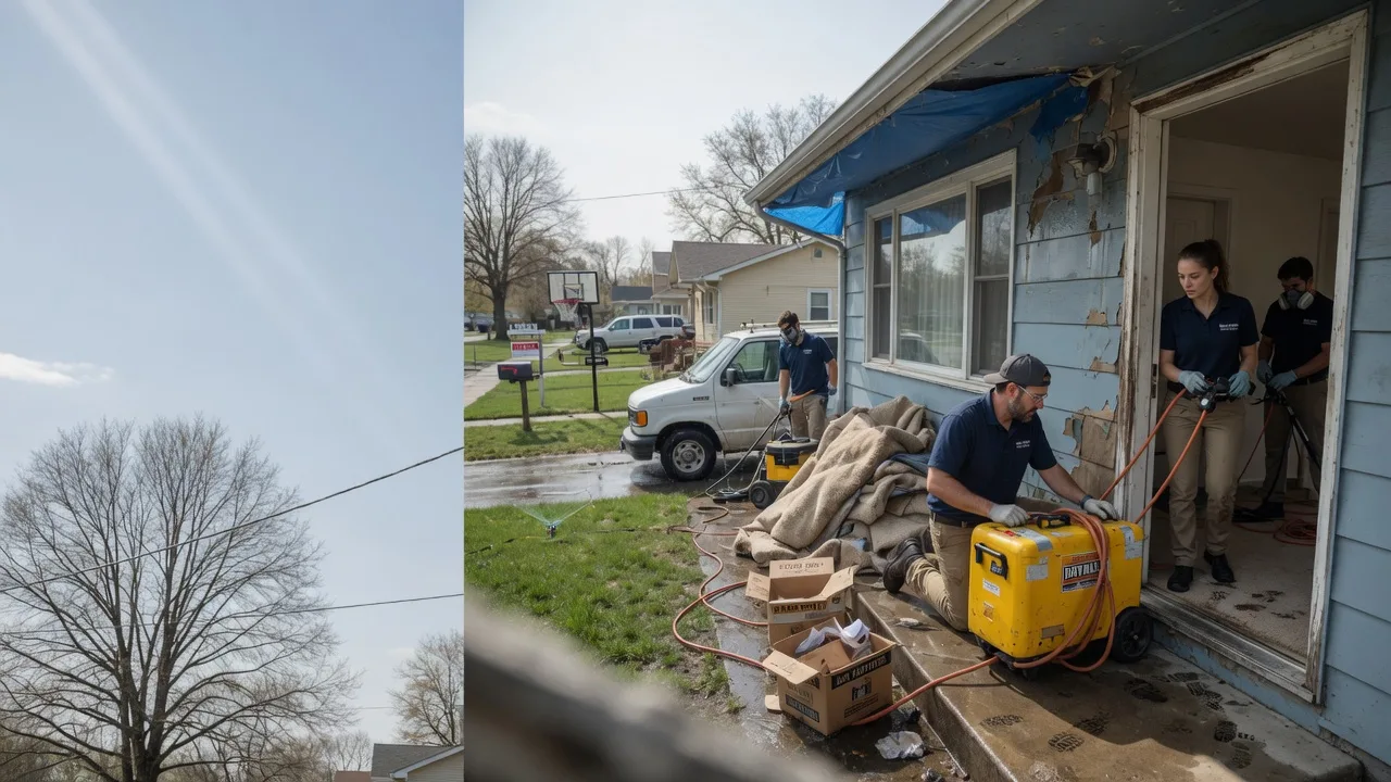 Basement Flood Cleanup in Ellington, CT near me